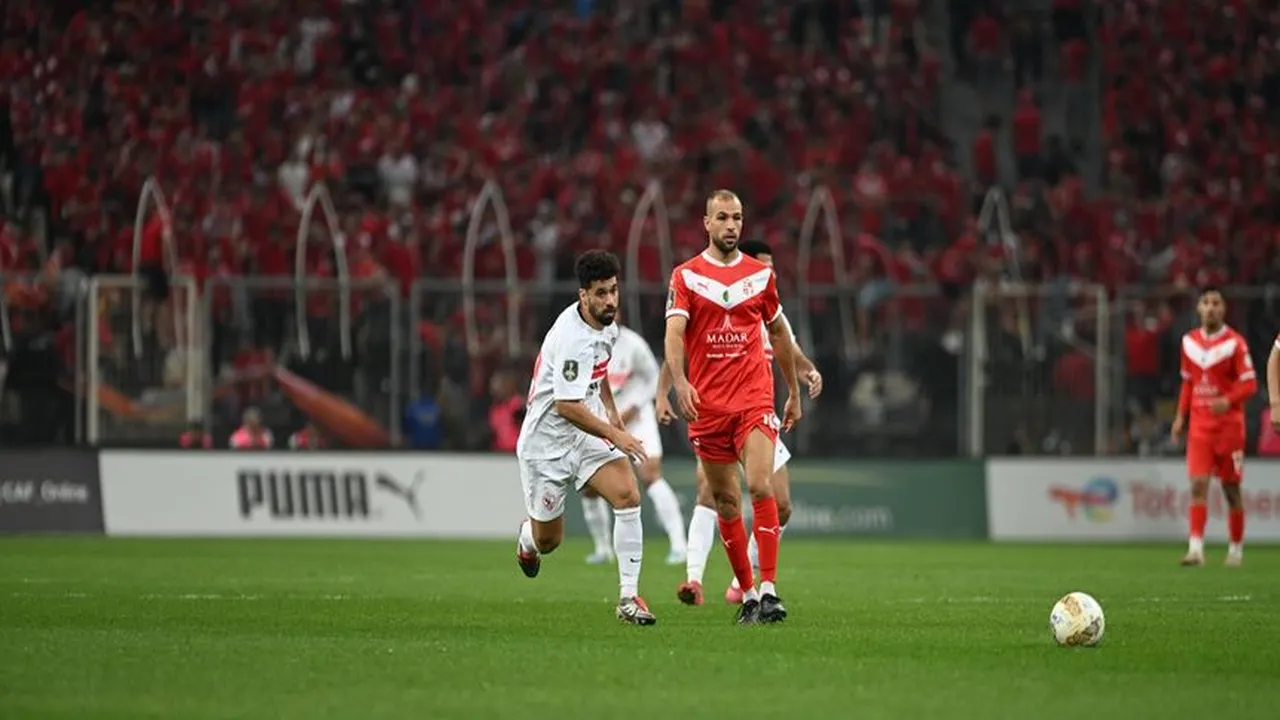 قناة مريعة تعلن إذاعة مباراة الزمالك وشباب بلوزداد بالكونفدرالية مجانا